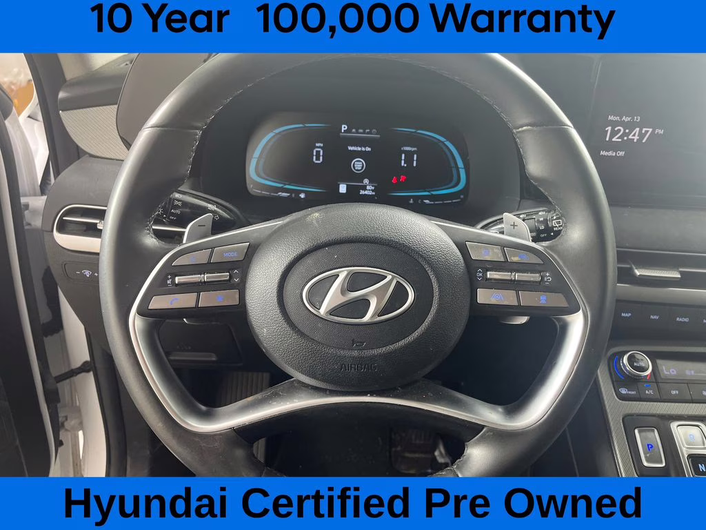 2025 Hyper White Hyundai Palisade SEL FWD SUV