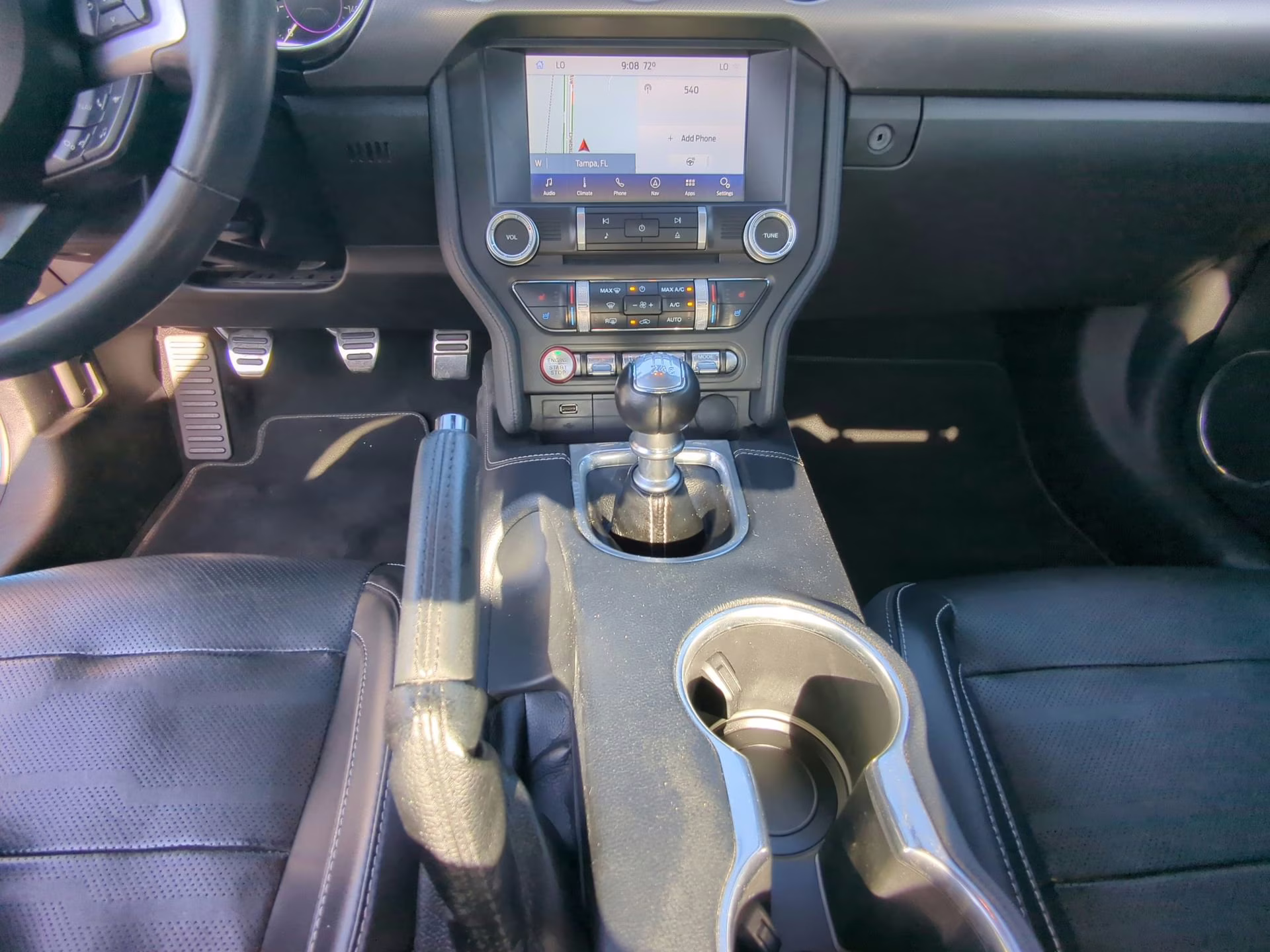 2020 Velocity Blue Metallic Ford Mustang GT Premium RWD Coupe