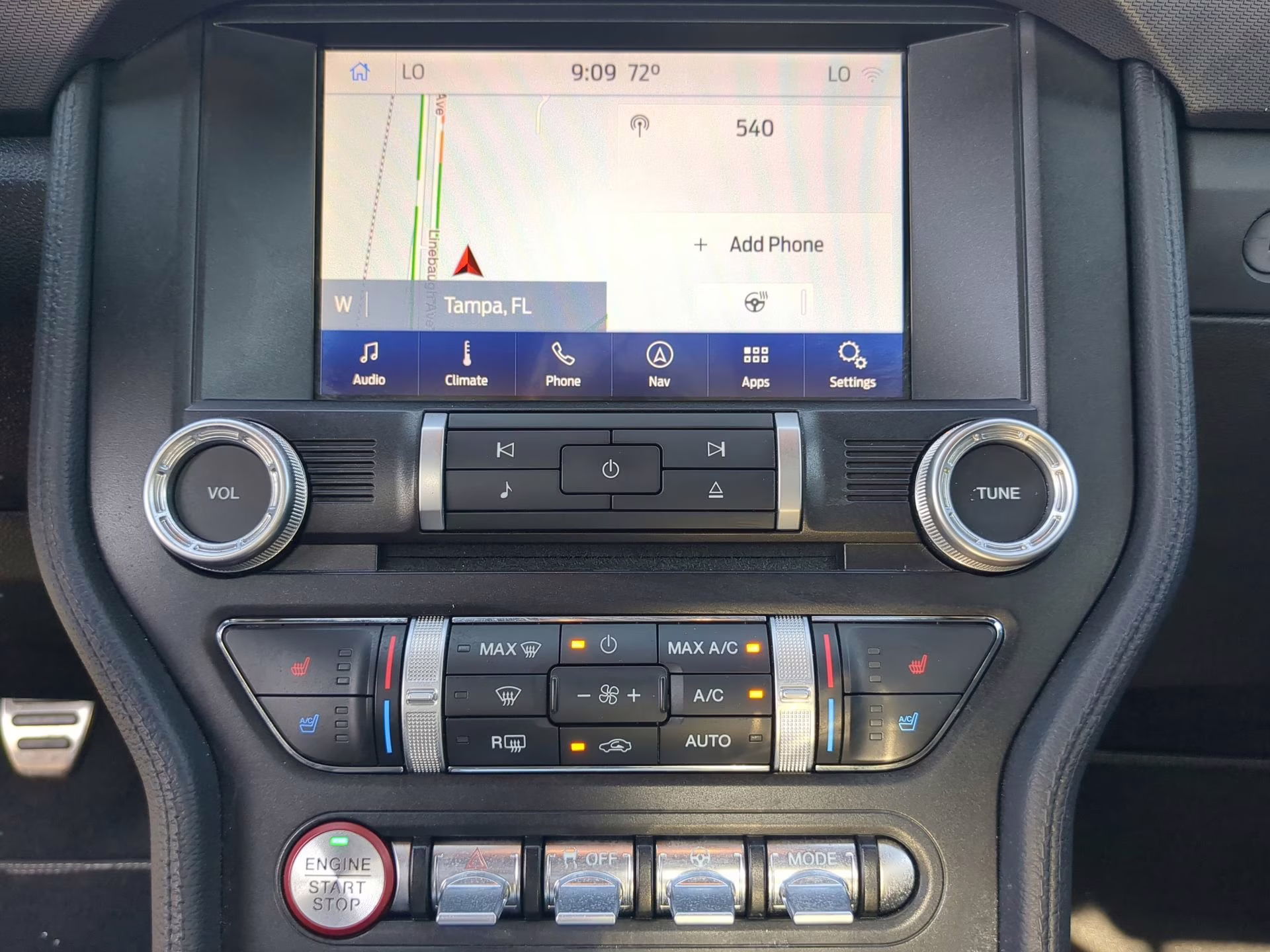 2020 Velocity Blue Metallic Ford Mustang GT Premium RWD Coupe