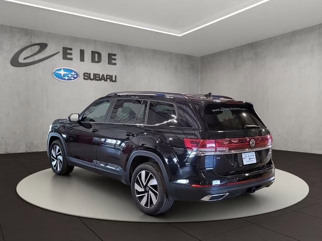 2025 Deep Black Pearl Volkswagen Atlas 2.0T SE w/Technology AWD SUV