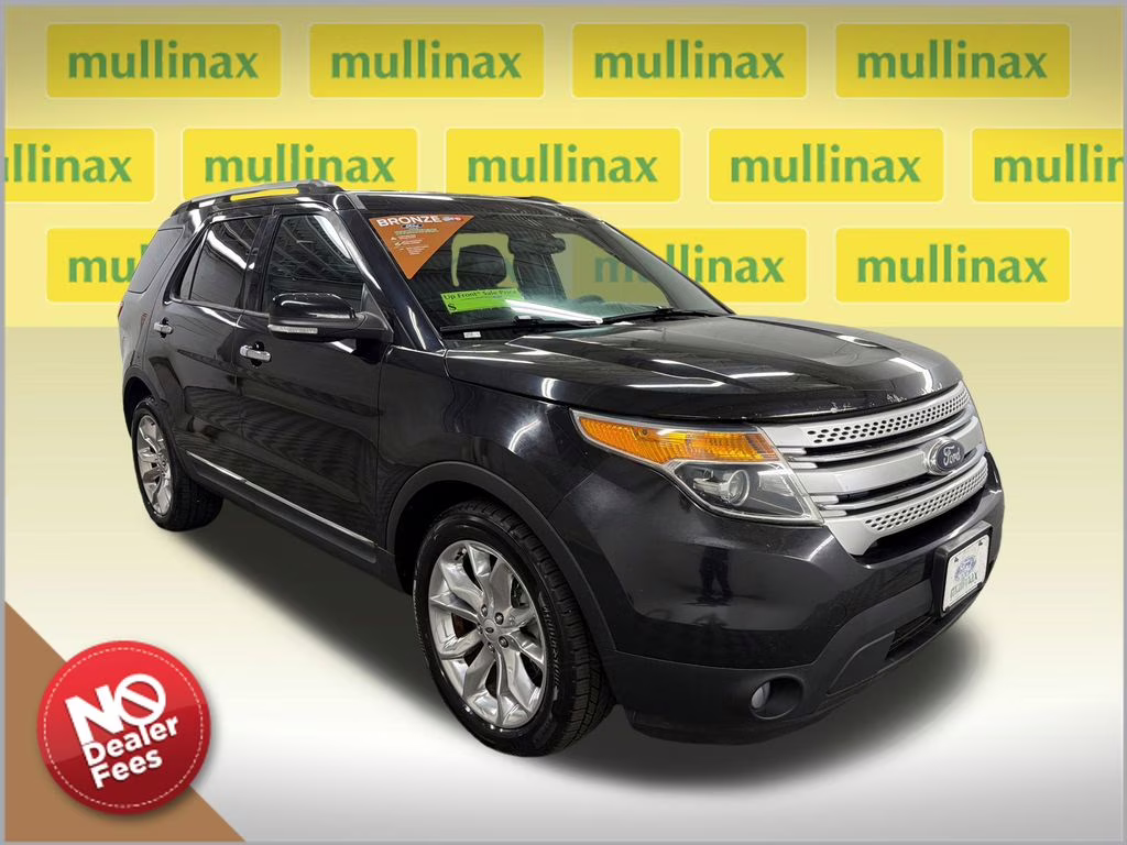 2015 Tuxedo Black Metallic Ford Explorer XLT FWD SUV