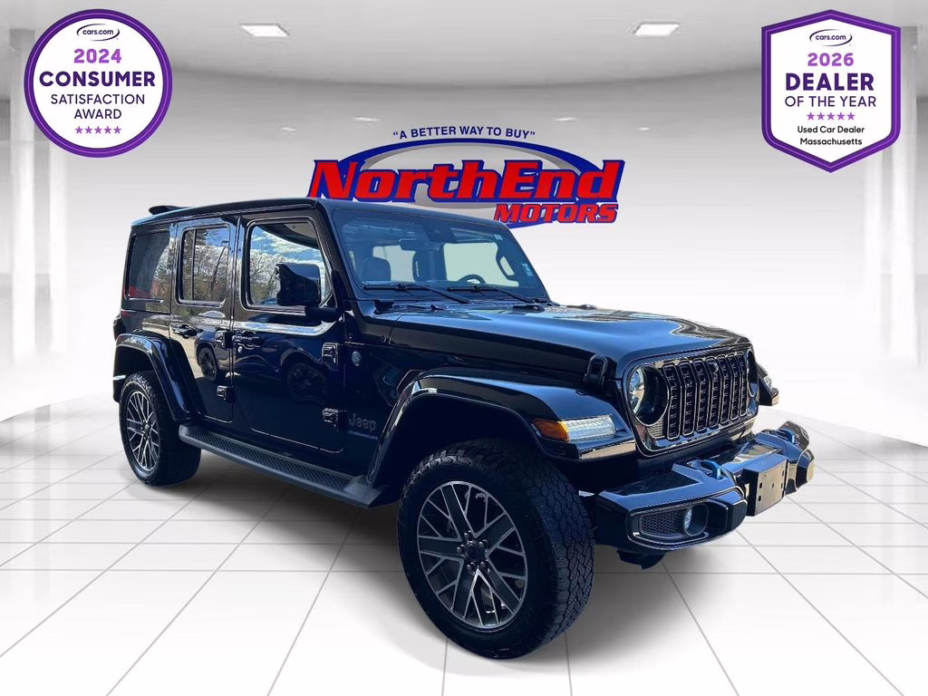 2024 Black Clearcoat Jeep Wrangler High Altitude 4xe 4X4 SUV