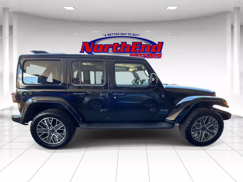 2024 Black Clearcoat Jeep Wrangler High Altitude 4xe 4X4 SUV