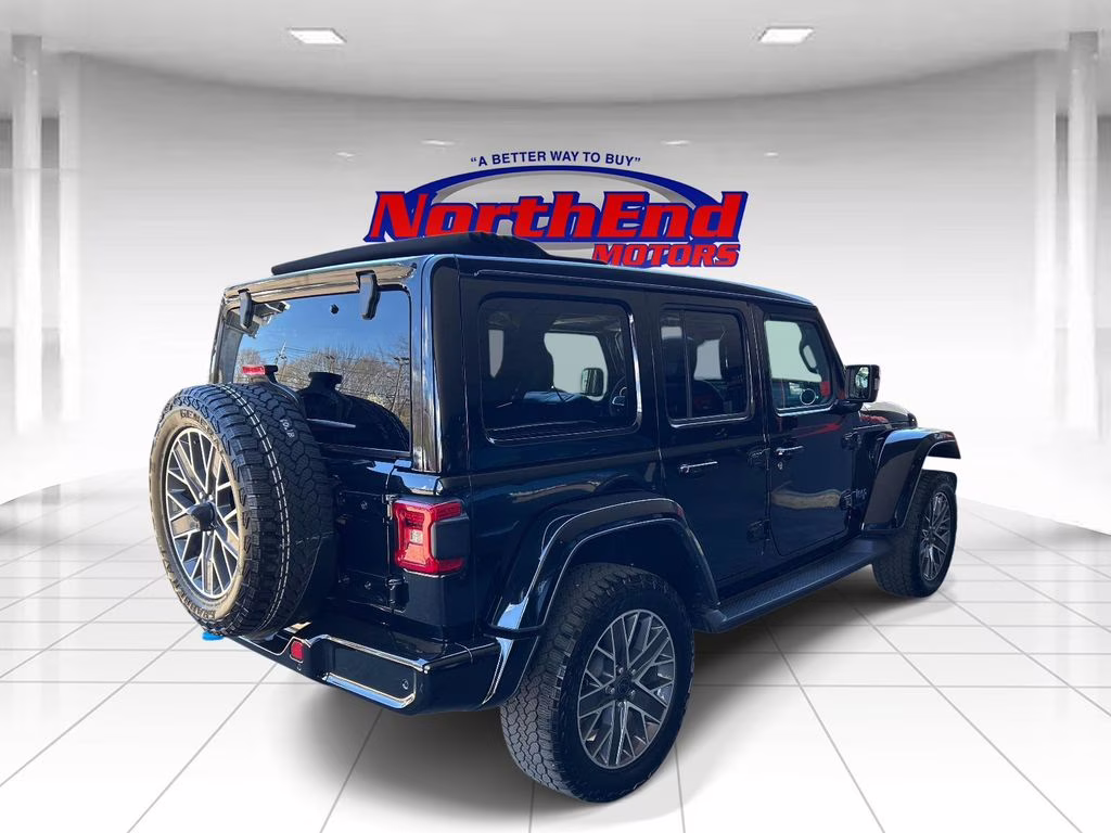 2024 Black Clearcoat Jeep Wrangler High Altitude 4xe 4X4 SUV