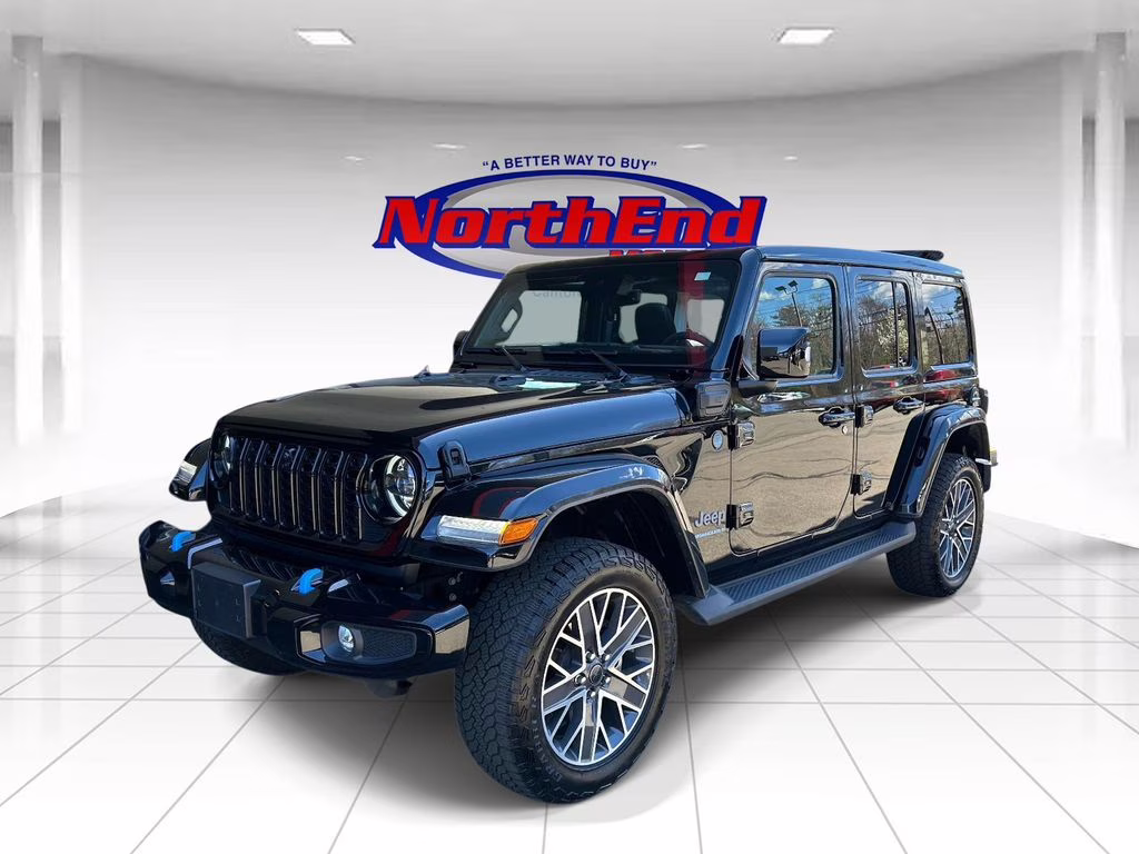 2024 Black Clearcoat Jeep Wrangler High Altitude 4xe 4X4 SUV