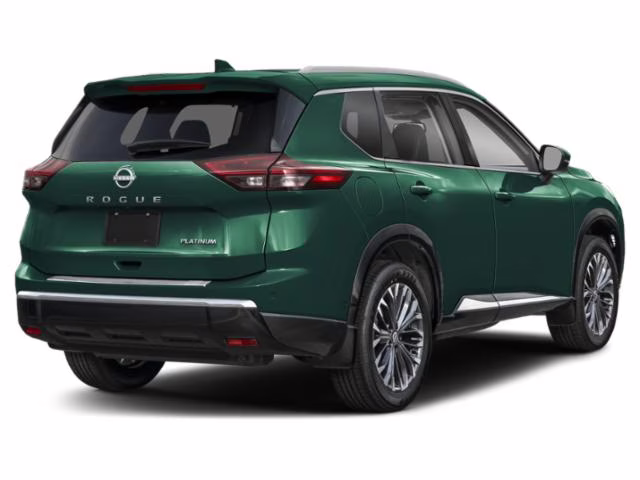 2026 Obsidian Green Nissan Rogue Platinum AWD SUV