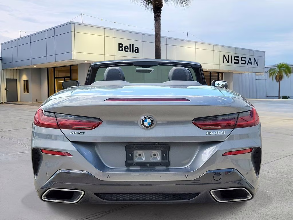 2025 Gray Metallic BMW 8 Series 840i AWD Convertible