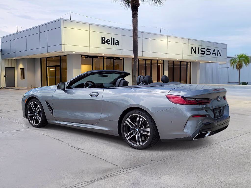 2025 Gray Metallic BMW 8 Series 840i AWD Convertible