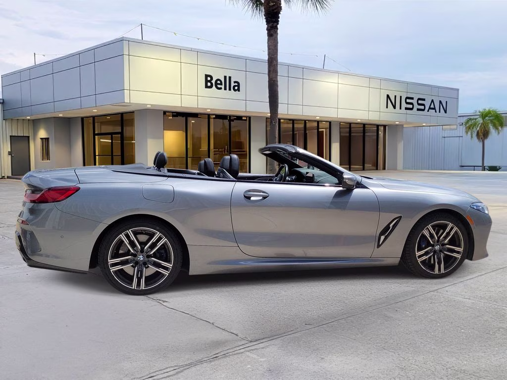 2025 Gray Metallic BMW 8 Series 840i AWD Convertible