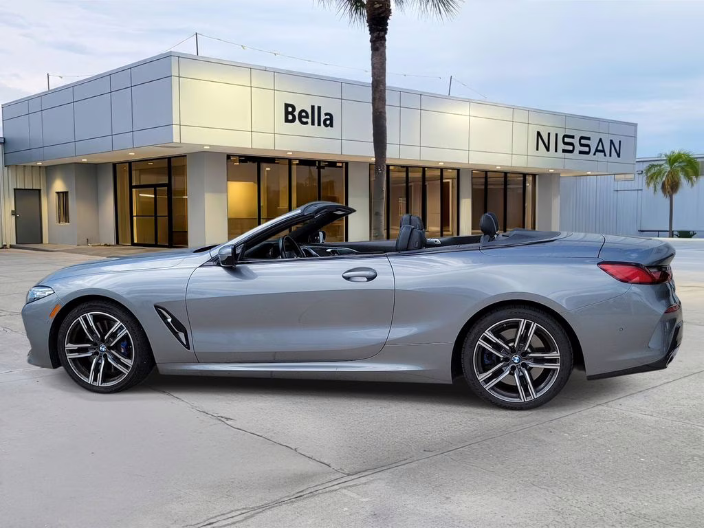 2025 Gray Metallic BMW 8 Series 840i AWD Convertible