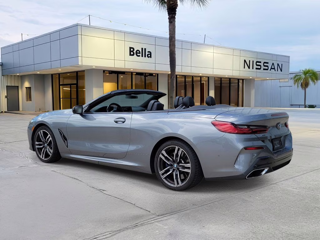2025 Gray Metallic BMW 8 Series 840i AWD Convertible