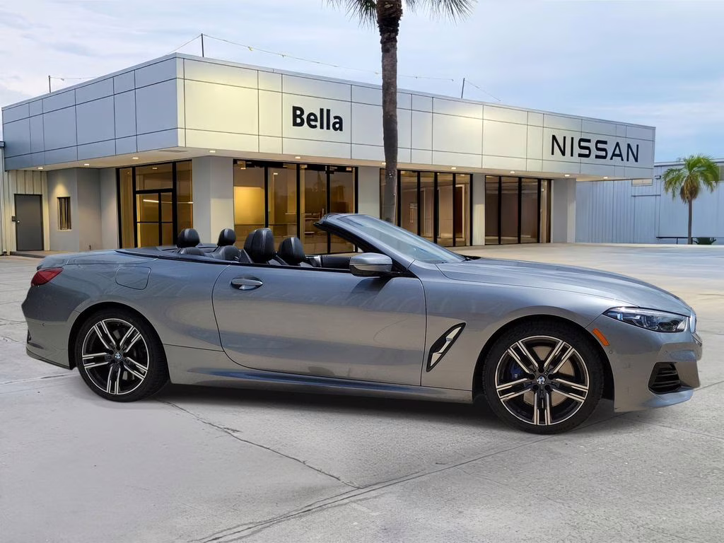 2025 Gray Metallic BMW 8 Series 840i AWD Convertible