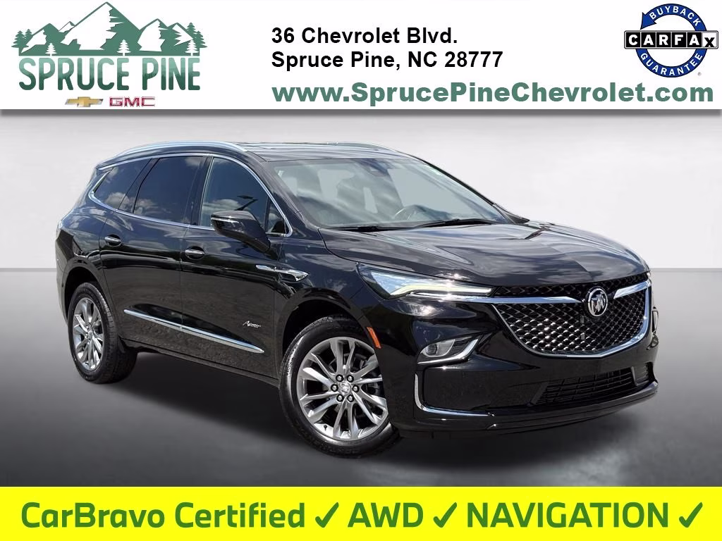 2023 Ebony Twilight Metallic Buick Enclave Avenir AWD SUV