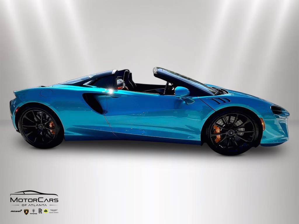 2026 Belize Blue McLaren Artura Spider RWD Convertible