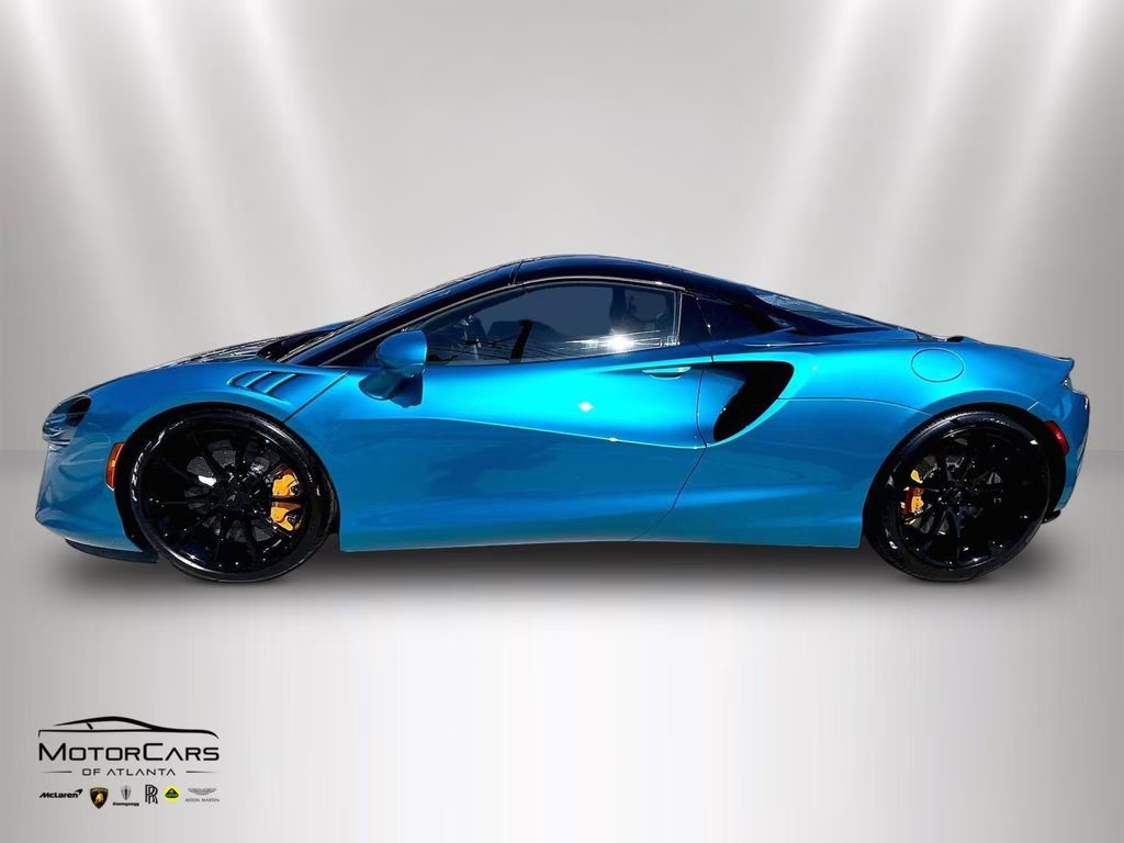 2026 Belize Blue McLaren Artura Spider RWD Convertible