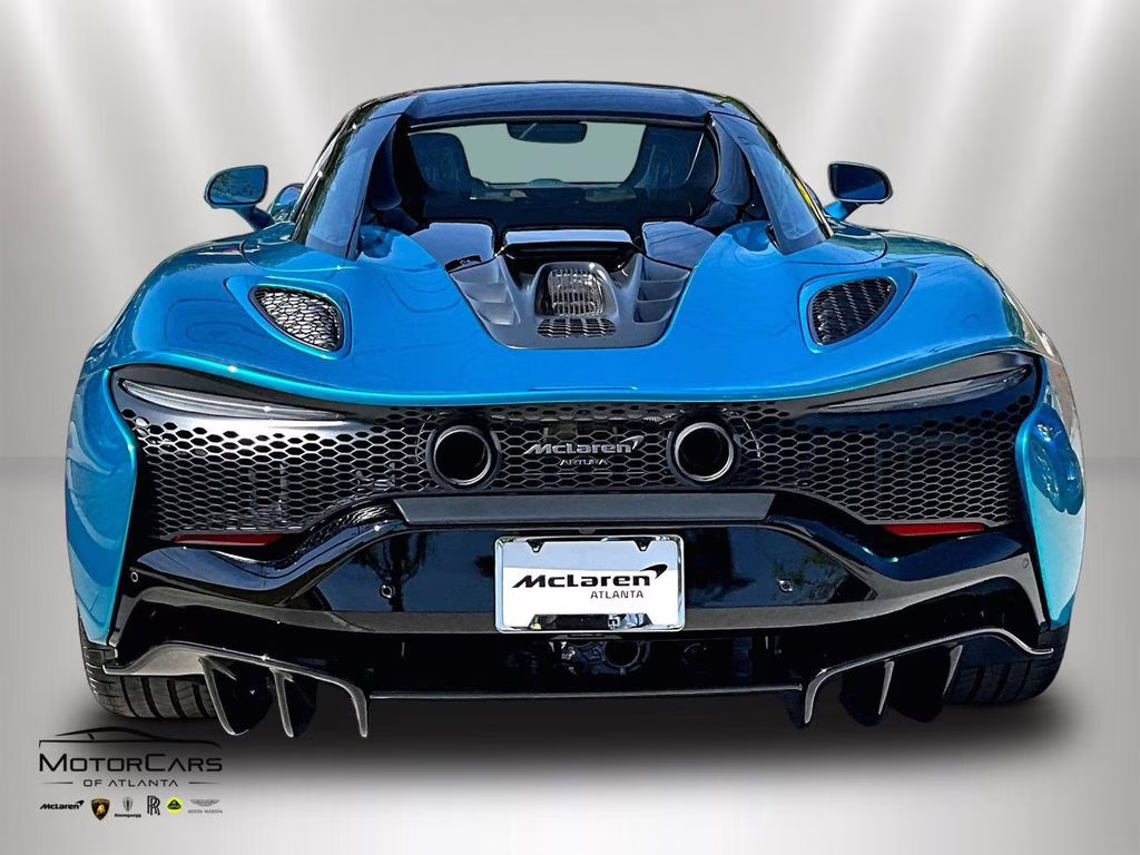 2026 Belize Blue McLaren Artura Spider RWD Convertible