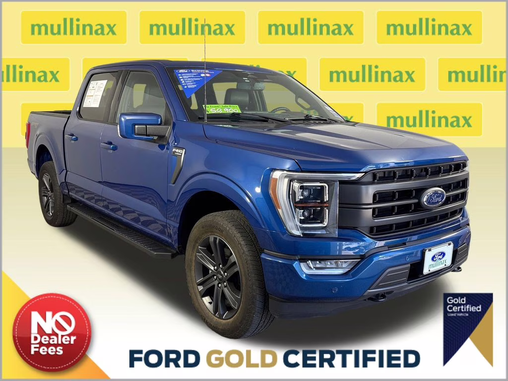 2023 Atlas Blue Metallic Ford F-150 Lariat 4X4 Truck