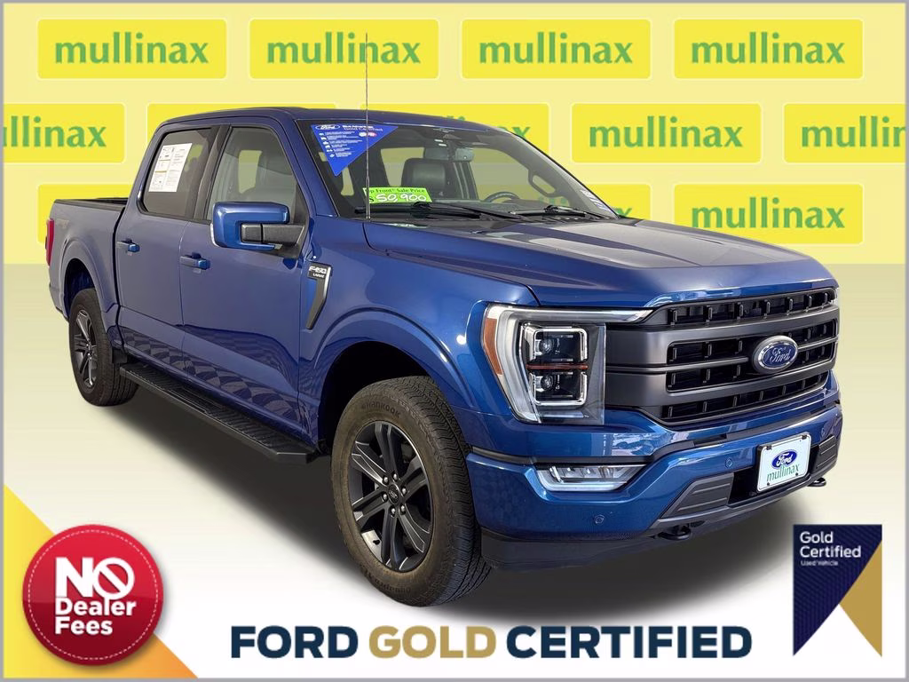 2023 Atlas Blue Metallic Ford F-150 Lariat 4X4 Truck