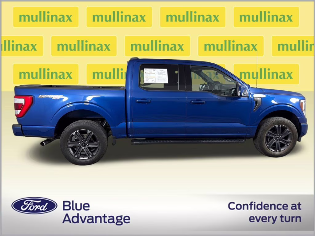 2023 Atlas Blue Metallic Ford F-150 Lariat 4X4 Truck