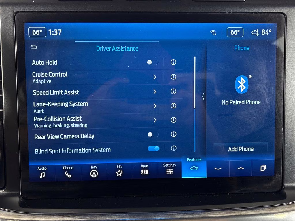 2023 Atlas Blue Metallic Ford F-150 Lariat 4X4 Truck