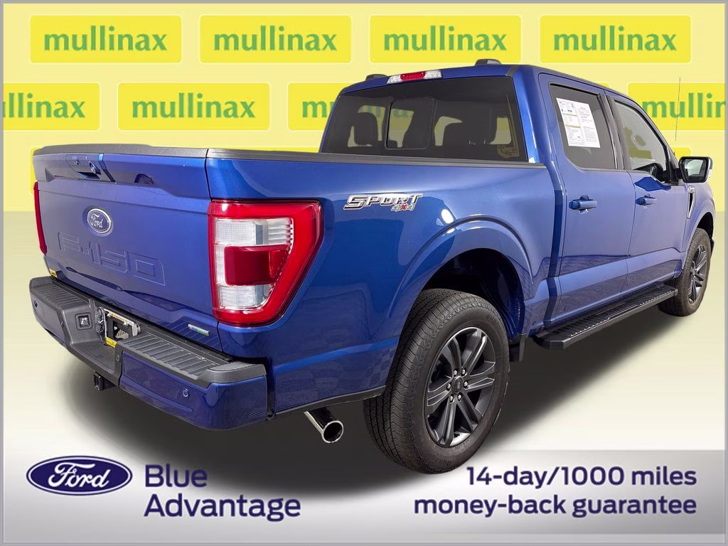 2023 Atlas Blue Metallic Ford F-150 Lariat 4X4 Truck