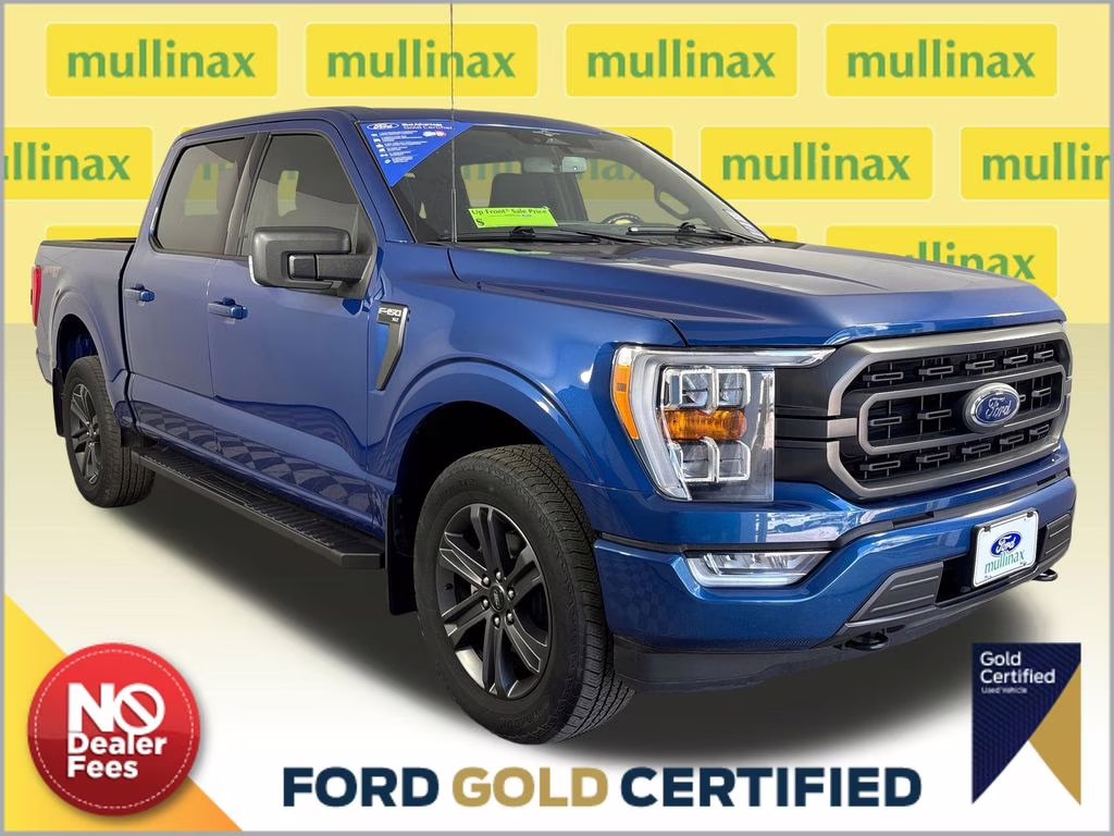 2023 Atlas Blue Metallic Ford F-150 XLT 4X4 Truck