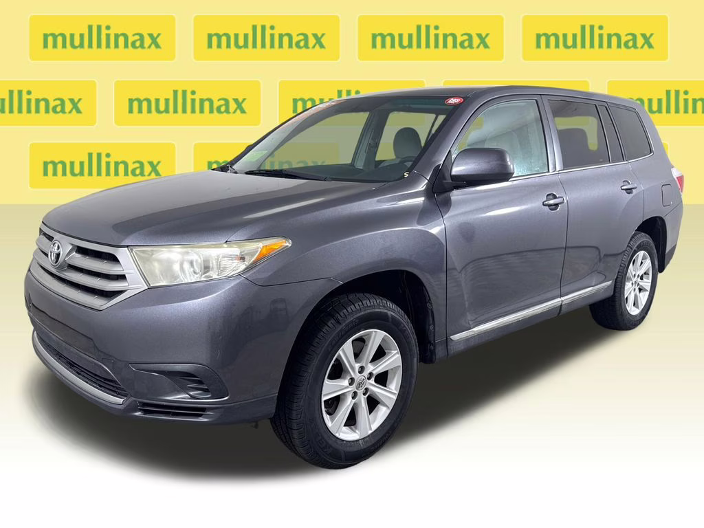 2013 Magnetic Gray Metallic Toyota Highlander Base FWD SUV