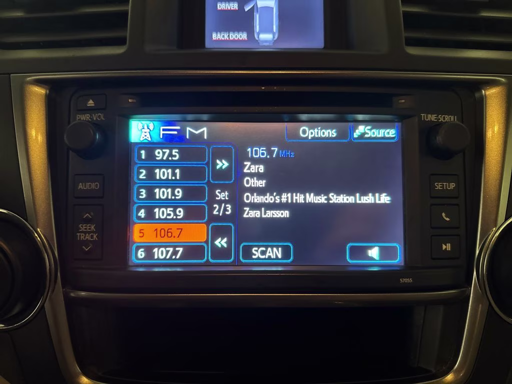 2013 Magnetic Gray Metallic Toyota Highlander Base FWD SUV