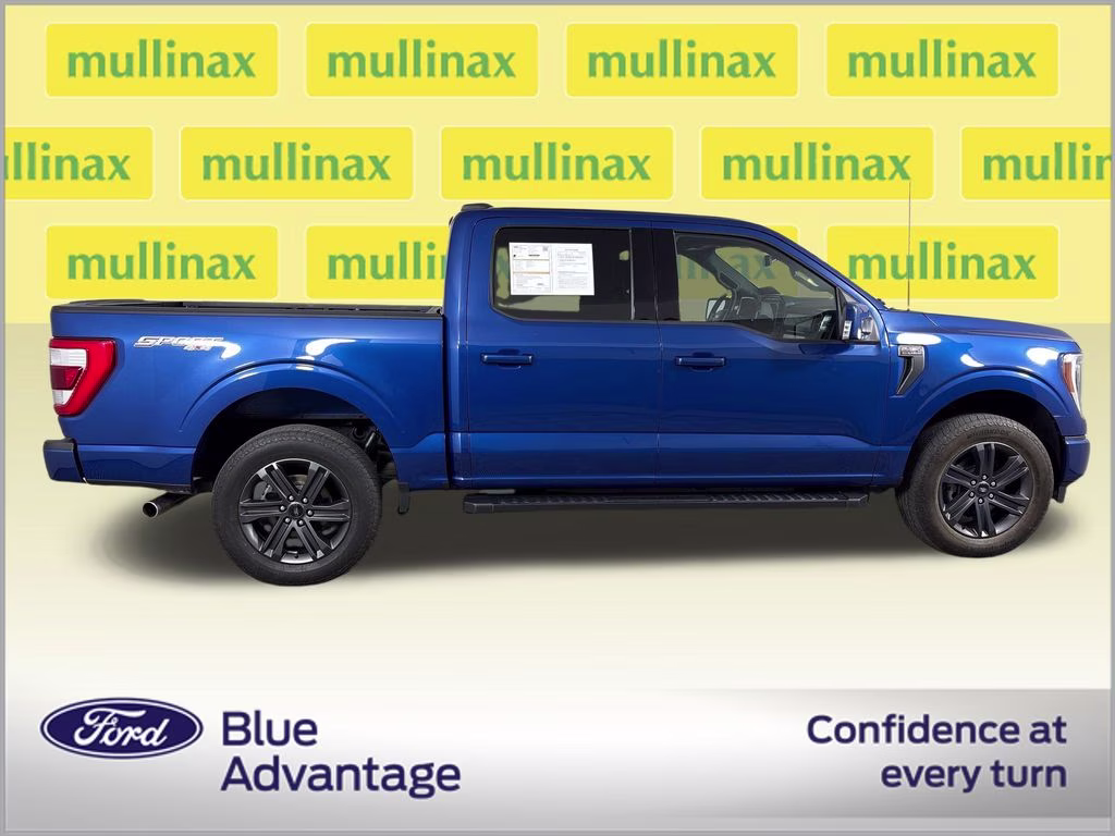 2023 Atlas Blue Metallic Ford F-150 Lariat 4X4 Truck