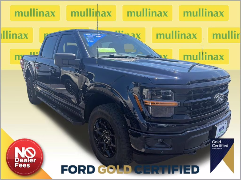 2024 Antimatter Blue Metallic Ford F-150 XLT 4X4 Truck