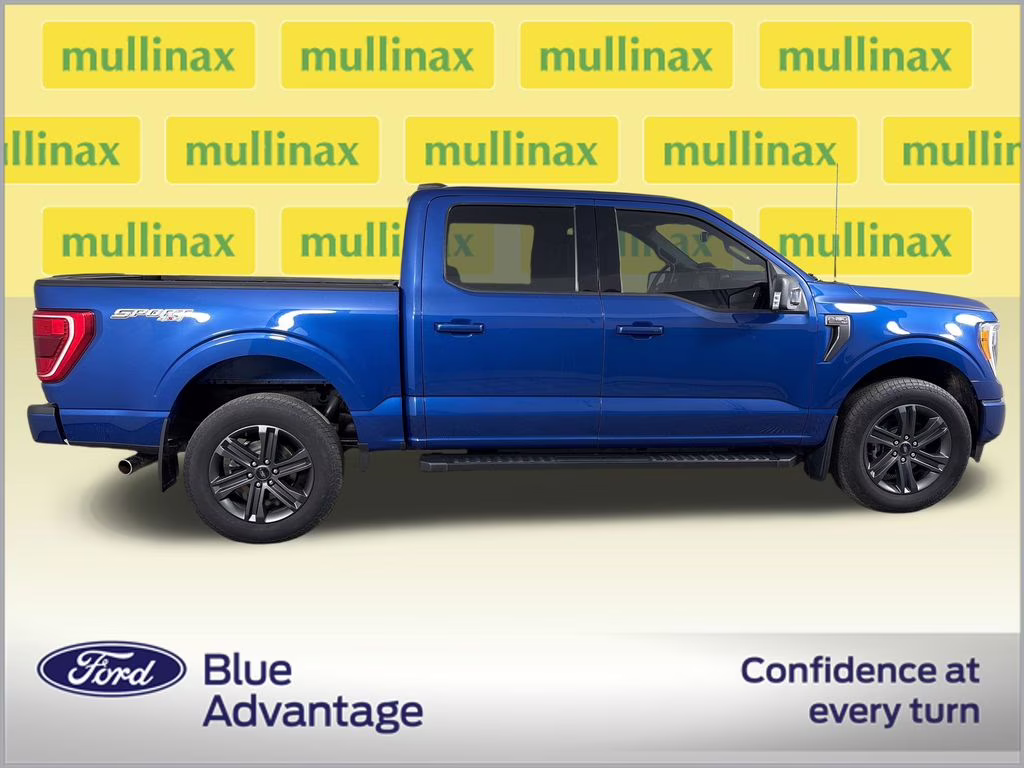 2023 Atlas Blue Metallic Ford F-150 XLT 4X4 Truck