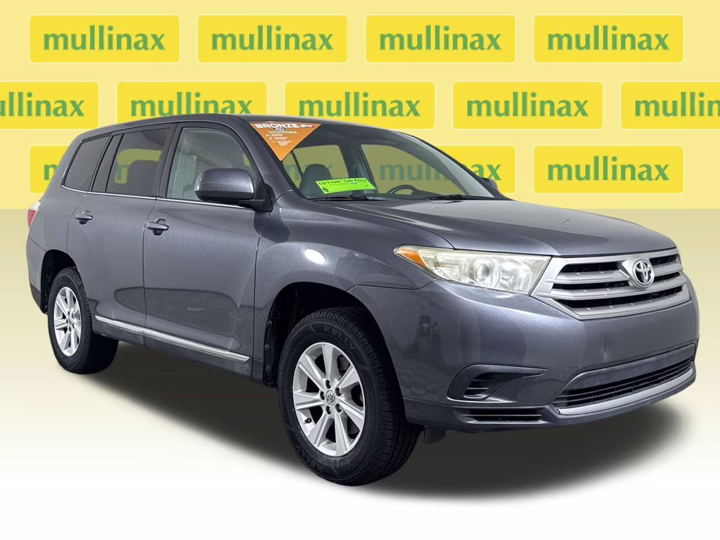 2013 Magnetic Gray Metallic Toyota Highlander Base FWD SUV