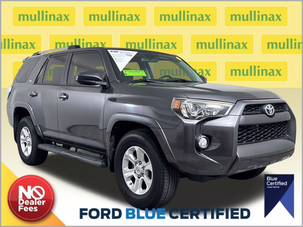 2019 Magnetic Gray Metallic Toyota 4Runner SR5 RWD SUV