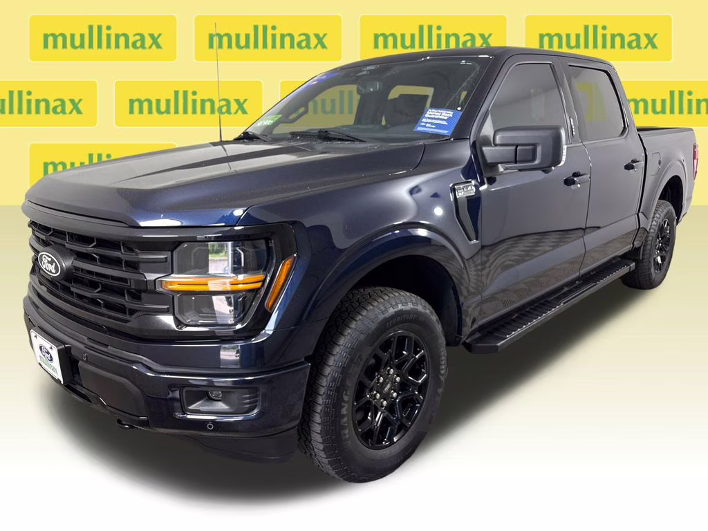 2024 Antimatter Blue Metallic Ford F-150 XLT 4X4 Truck