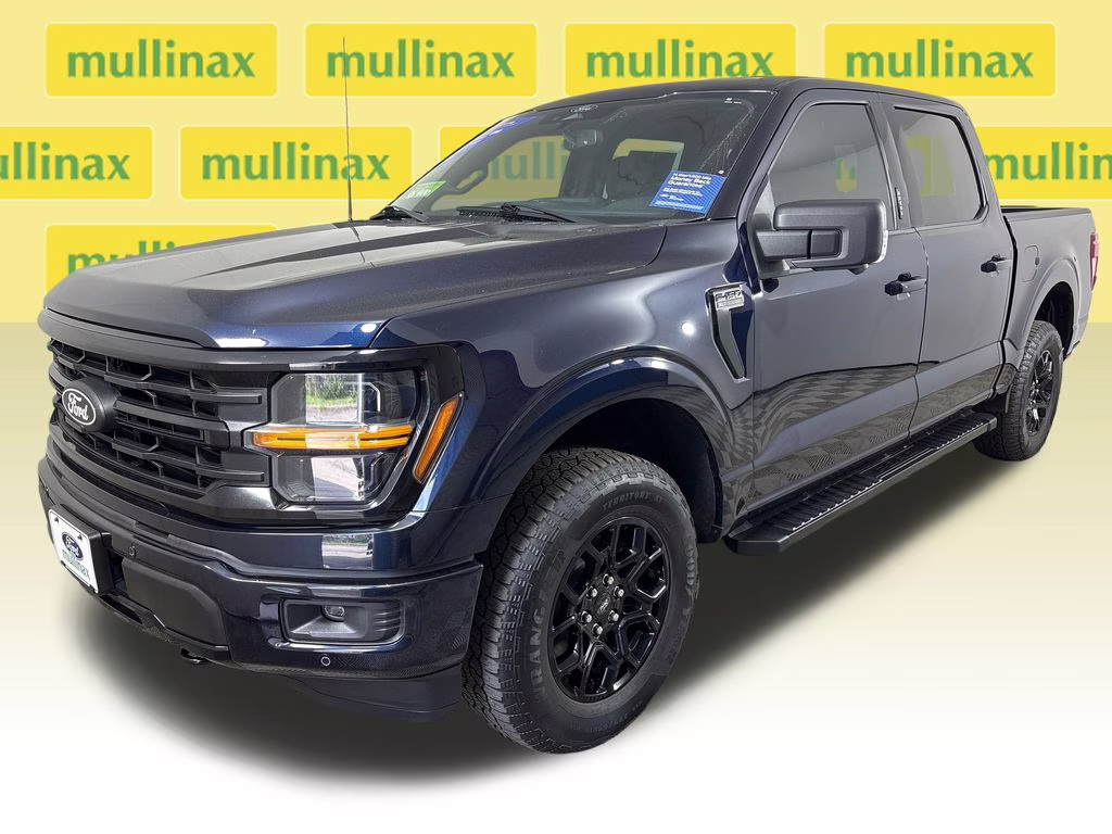 2024 Antimatter Blue Metallic Ford F-150 XLT 4X4 Truck