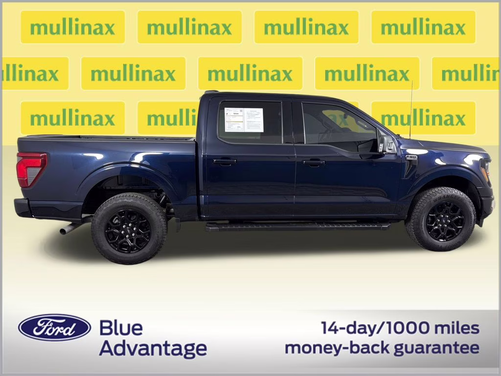 2024 Antimatter Blue Metallic Ford F-150 XLT 4X4 Truck