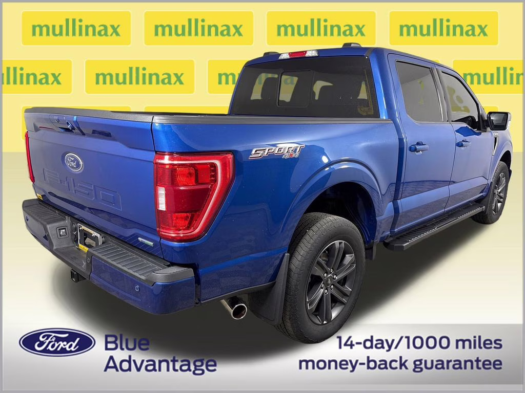 2023 Atlas Blue Metallic Ford F-150 XLT 4X4 Truck
