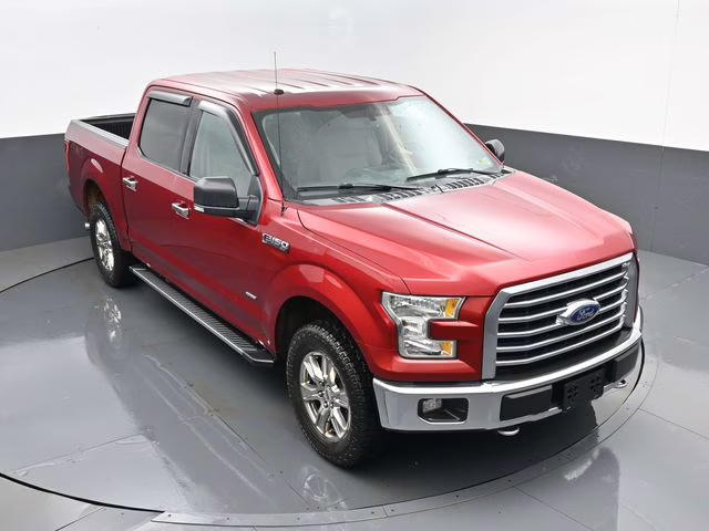 2016 Ruby Red Metallic Ford F-150 XLT 4X4 Truck