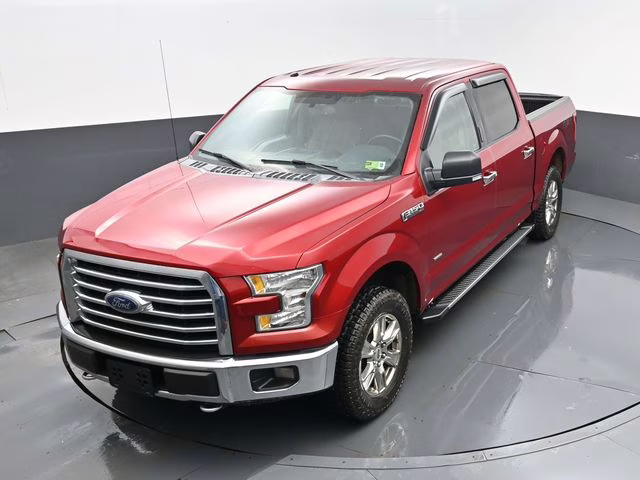 2016 Ruby Red Metallic Ford F-150 XLT 4X4 Truck