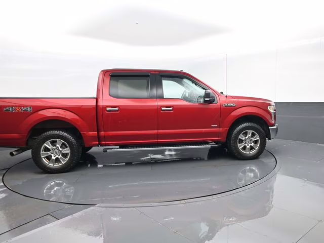 2016 Ruby Red Metallic Ford F-150 XLT 4X4 Truck