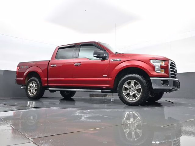 2016 Ruby Red Metallic Ford F-150 XLT 4X4 Truck