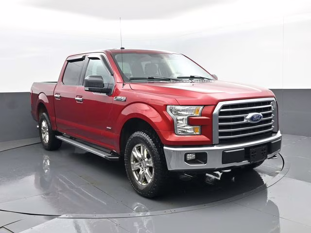 2016 Ruby Red Metallic Ford F-150 XLT 4X4 Truck