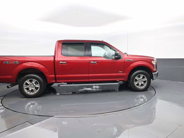 2016 Ruby Red Metallic Ford F-150 XLT 4X4 Truck