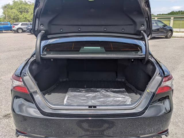 2024 Midnight Black Metallic Toyota Camry SE FWD Sedan