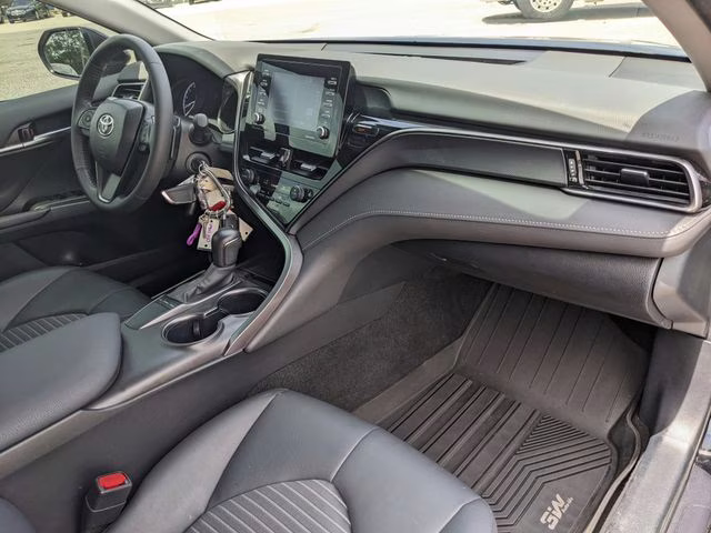 2024 Midnight Black Metallic Toyota Camry SE FWD Sedan