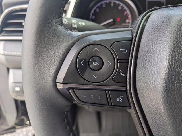 2024 Midnight Black Metallic Toyota Camry SE FWD Sedan