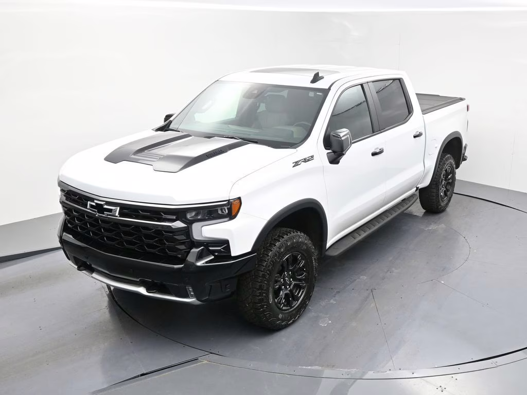 2025 Summit White Chevrolet Silverado 1500 ZR2 4X4 Truck
