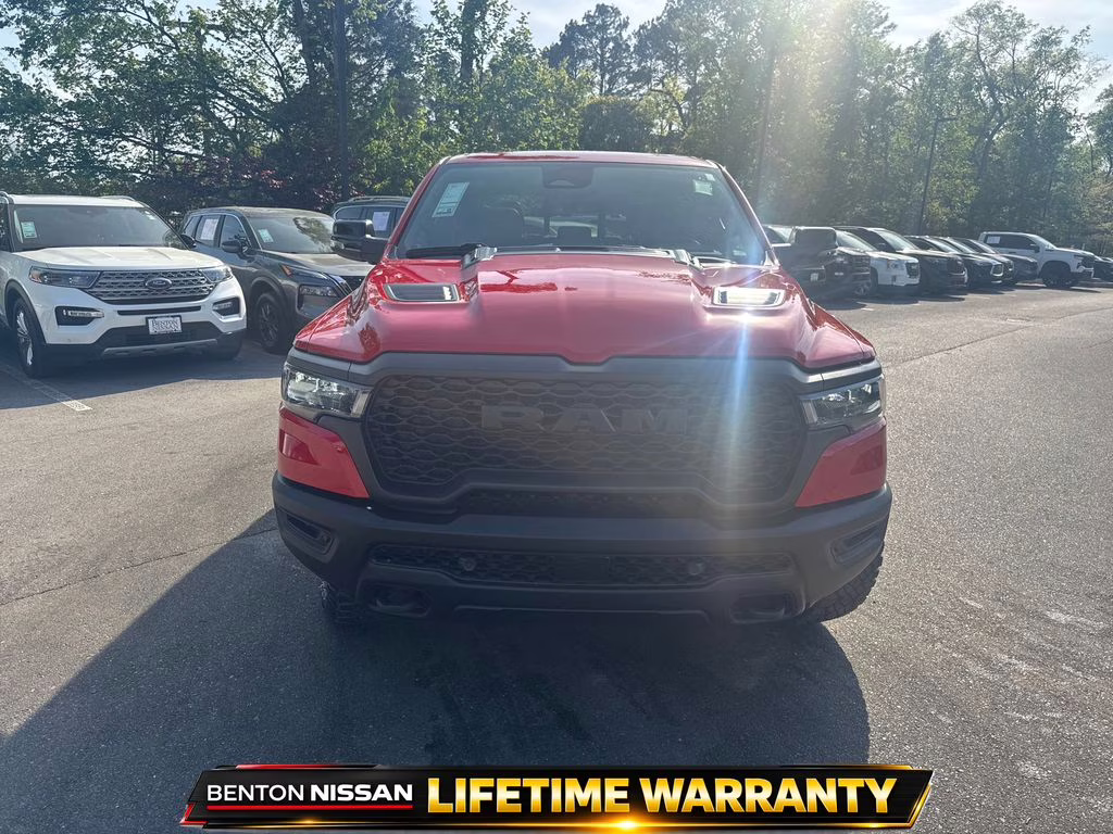 2025 Flame Red Clearcoat Ram 1500 Rebel 4X4 Truck