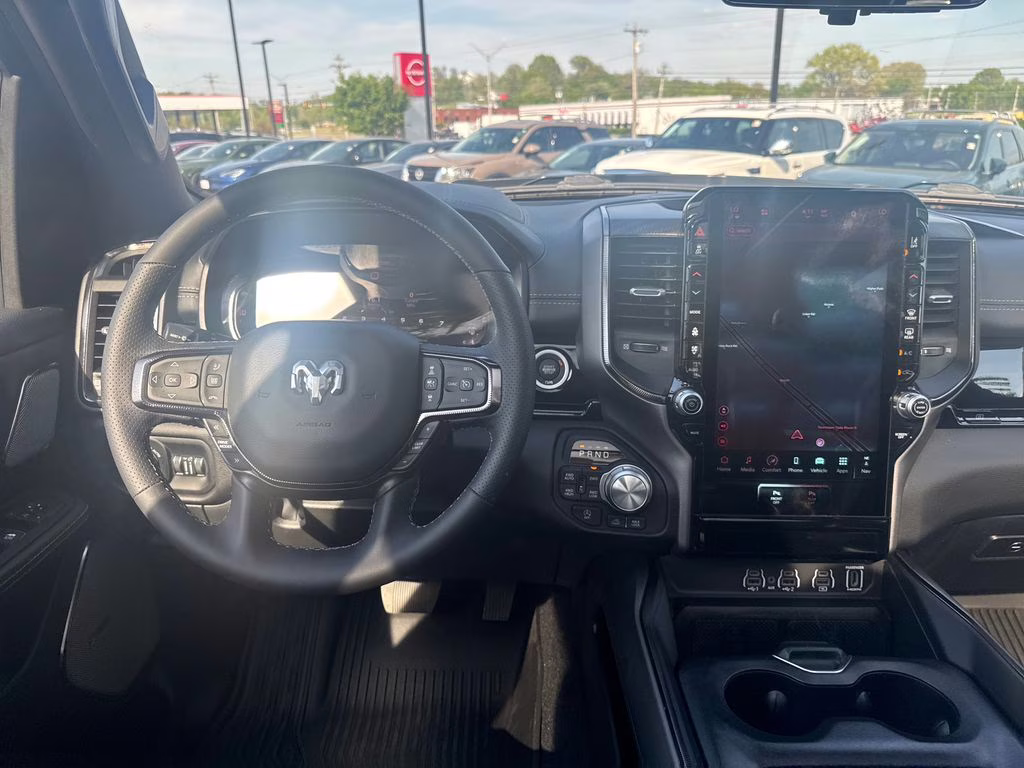 2025 Flame Red Clearcoat Ram 1500 Rebel 4X4 Truck