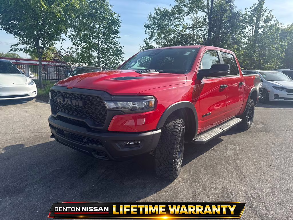 2025 Flame Red Clearcoat Ram 1500 Rebel 4X4 Truck